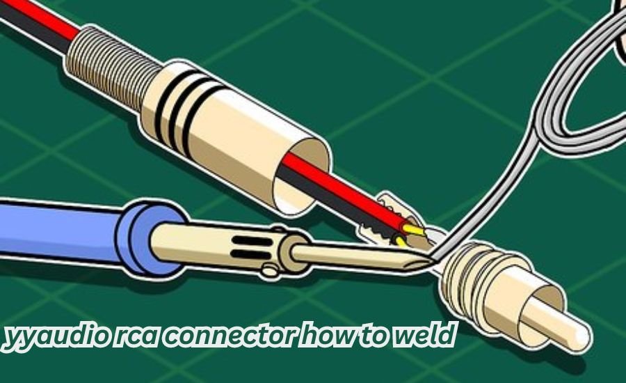 yyaudio rca connector how to weld